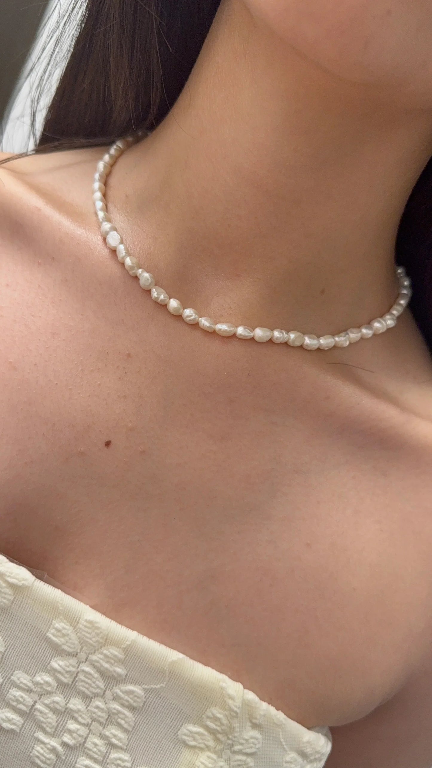 Paulina Pearl Necklace