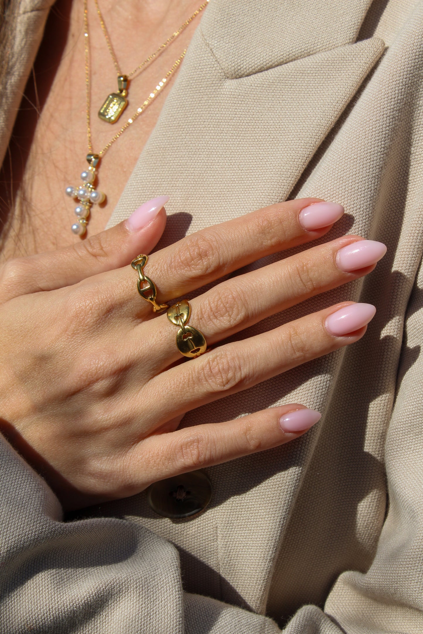 Open Mariner Link Chain Ring