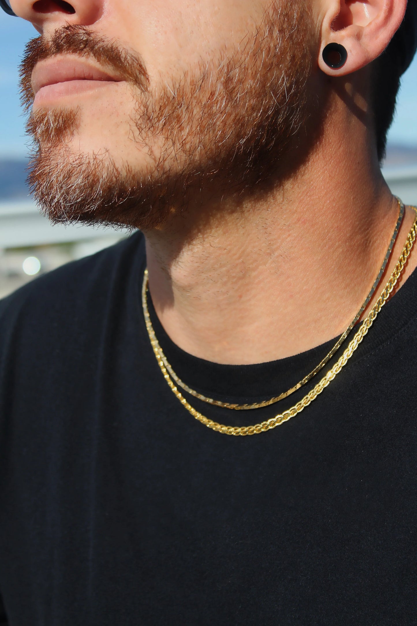 Textured Snake Chain