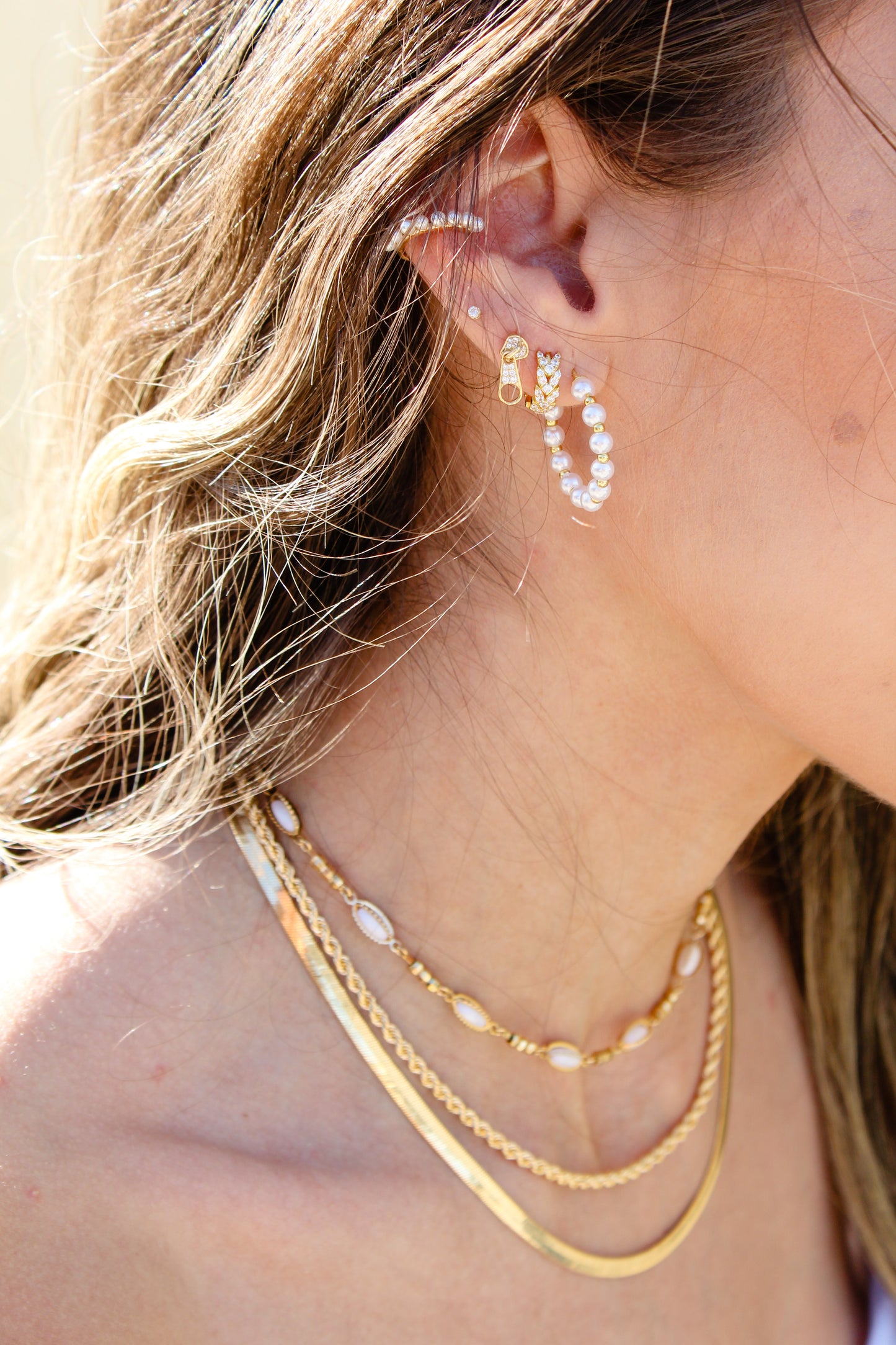 Pearl Ear Cuff