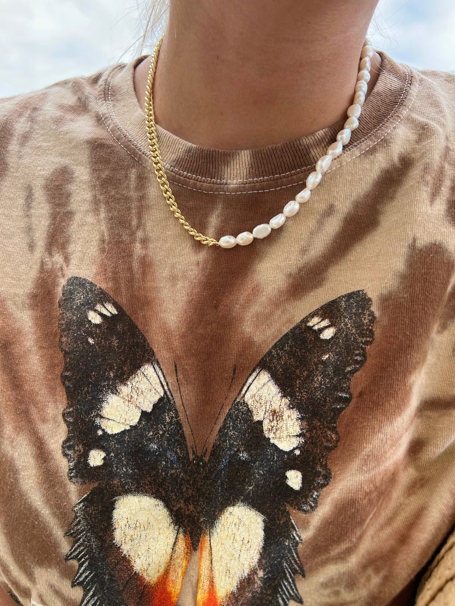 Jhene Pearl Necklace