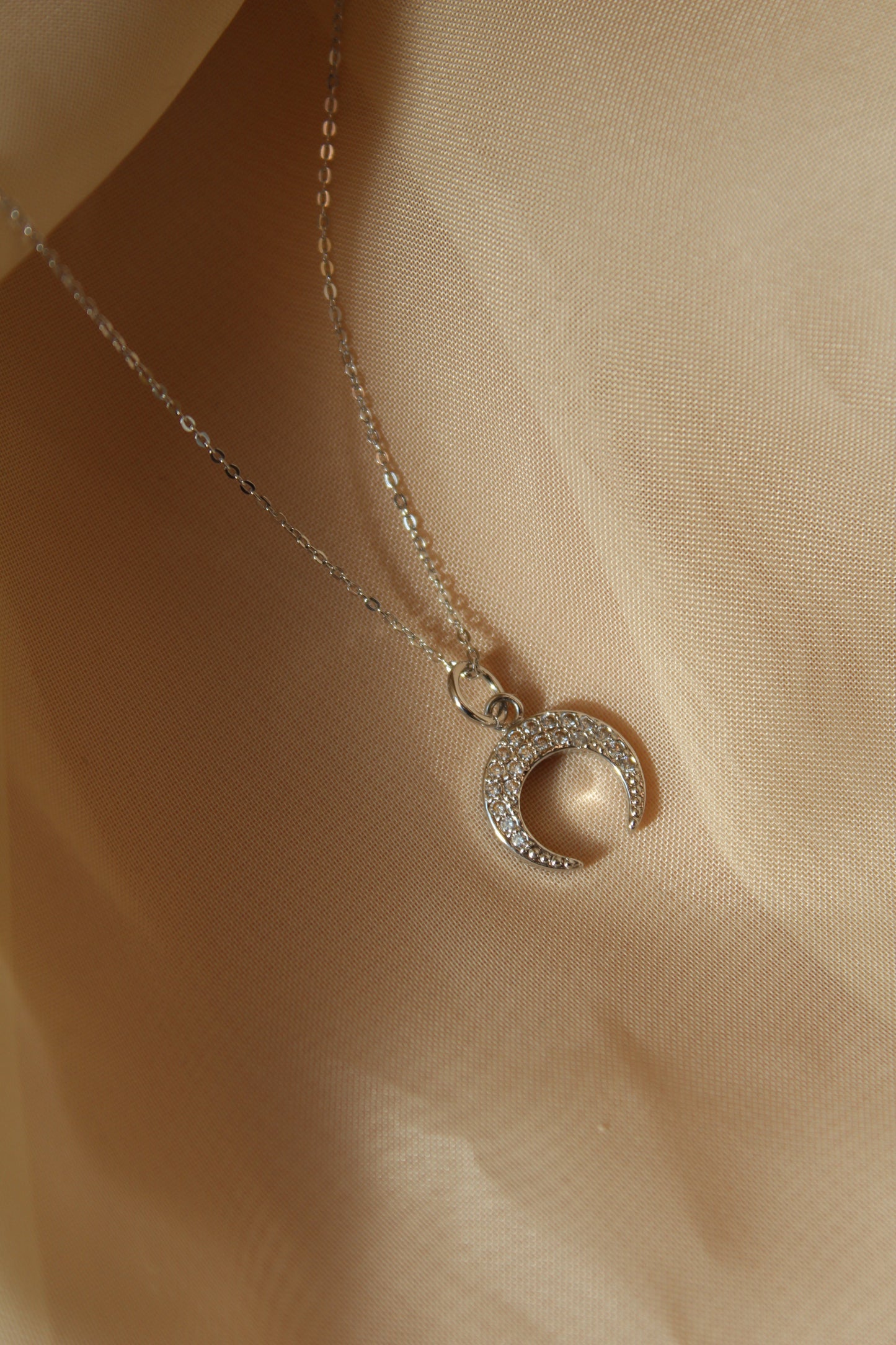 Carly Crescent Necklace