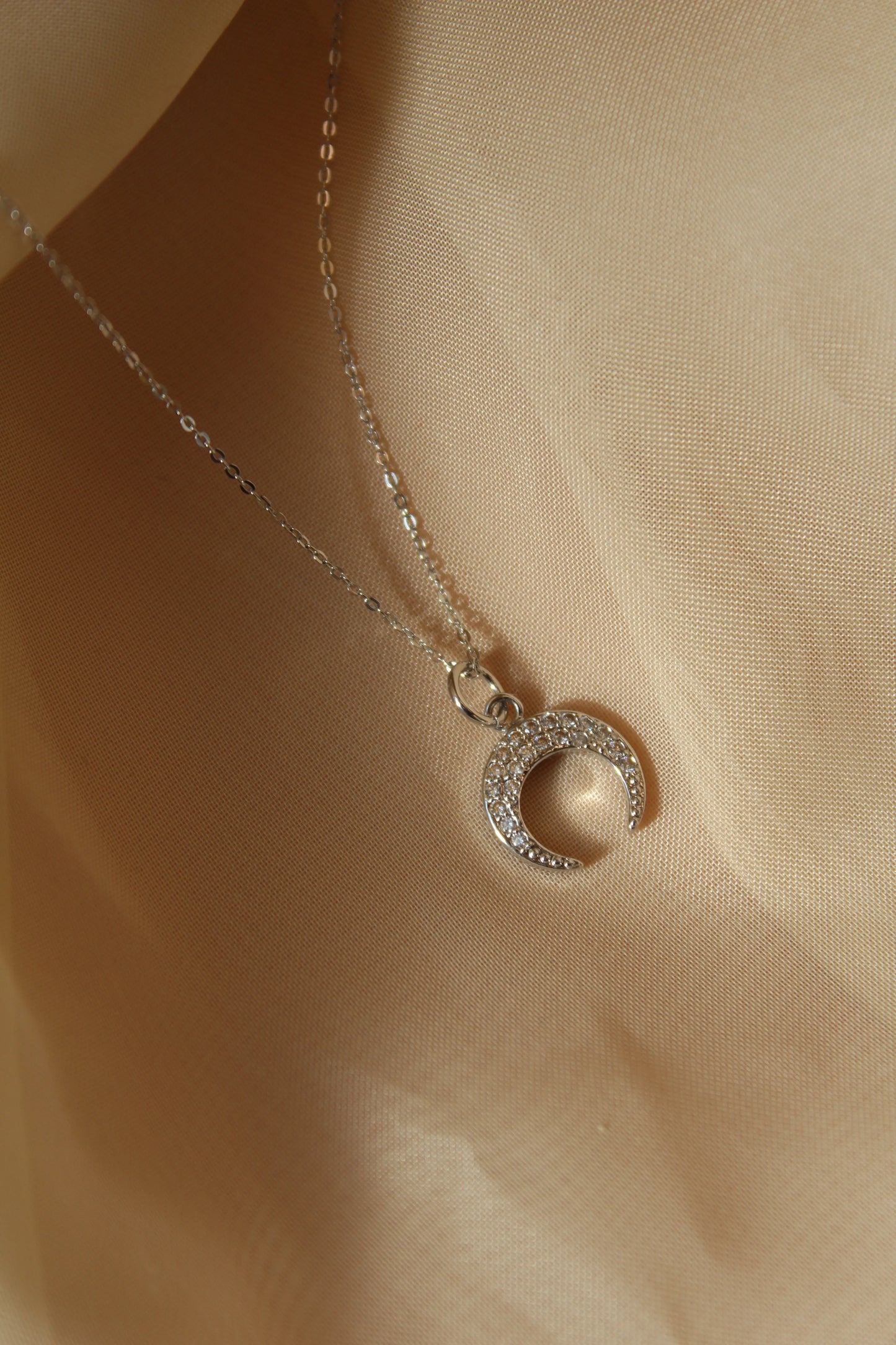 Carly Crescent Necklace