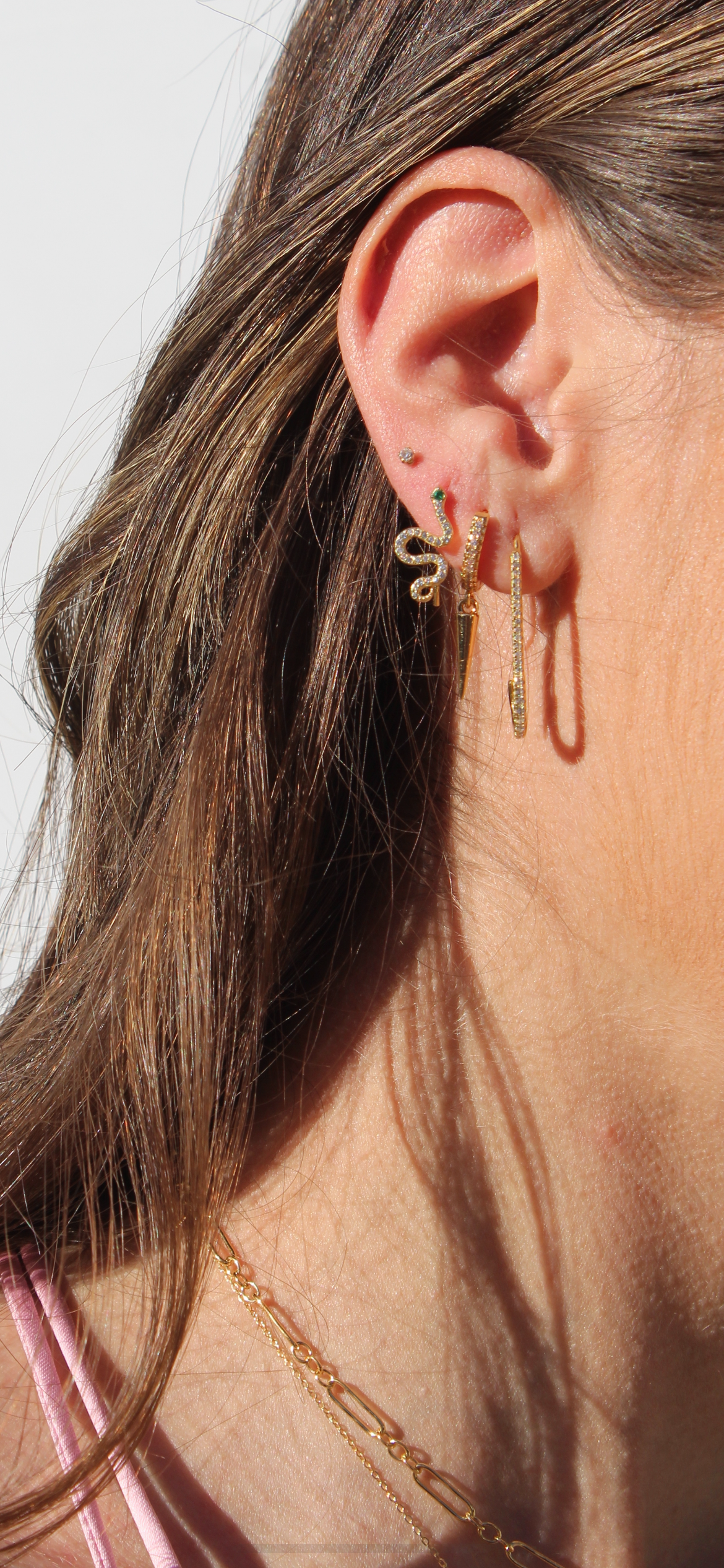 Riley Snake Earrings