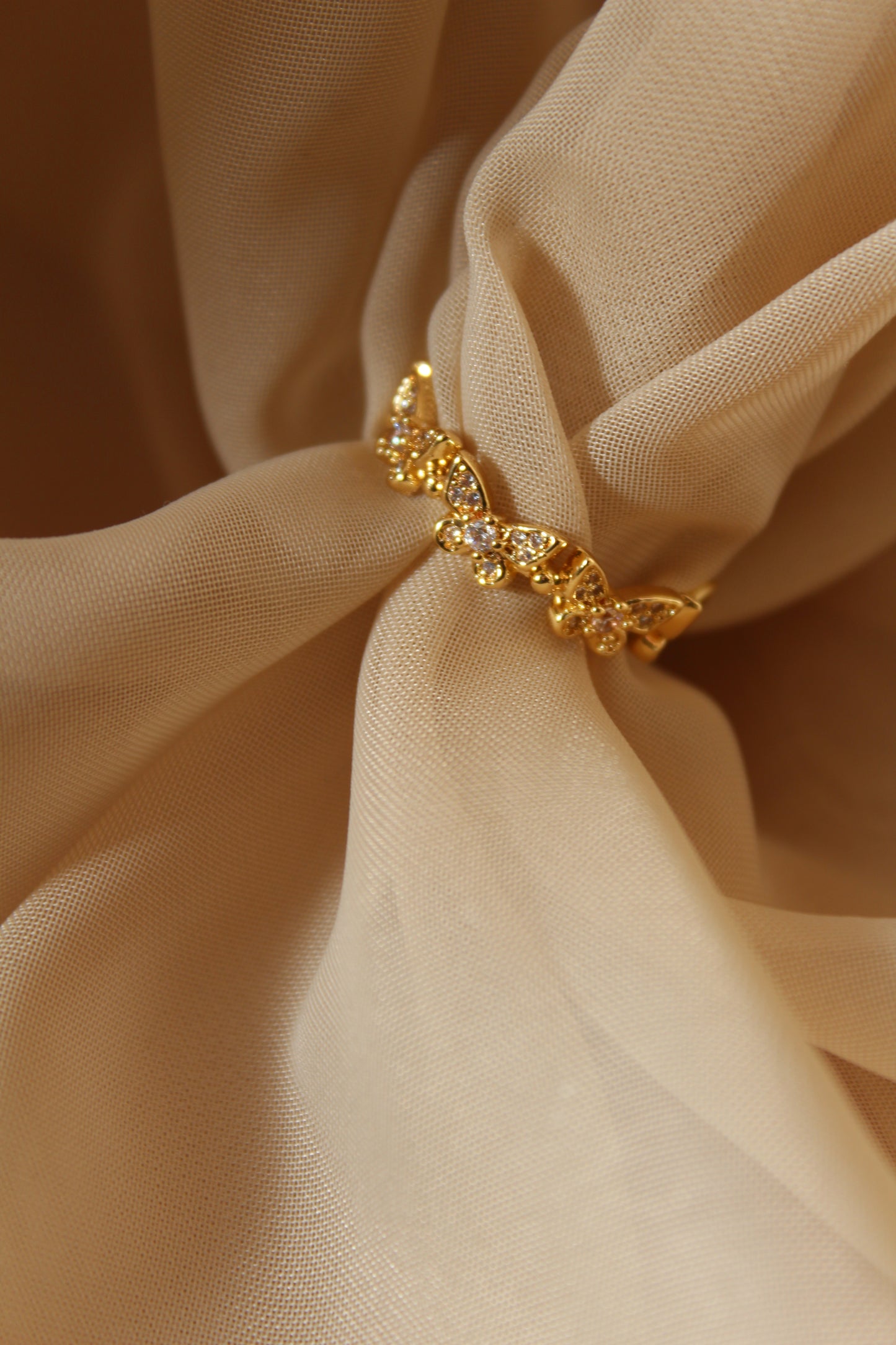 Jhene Butterfly Ring