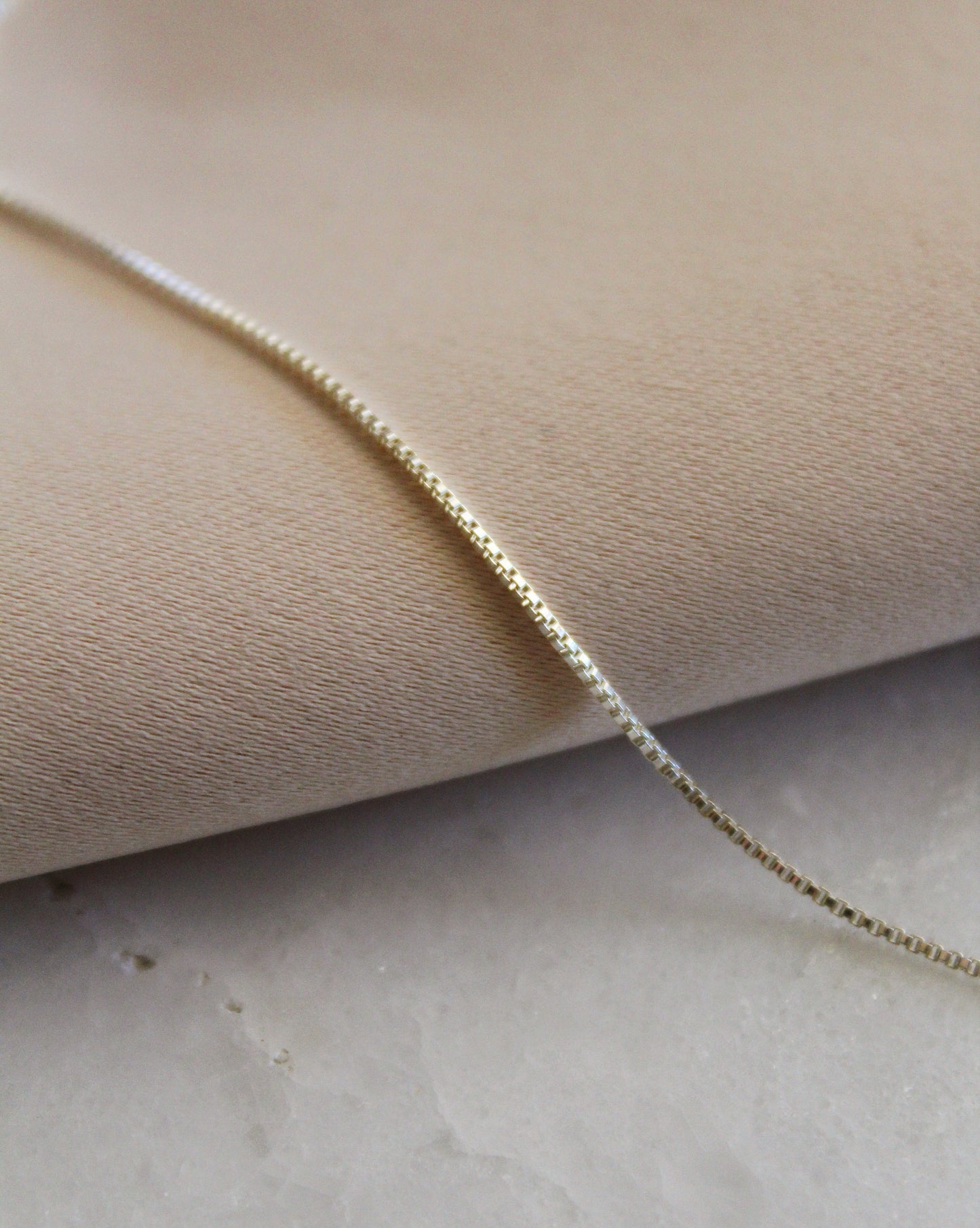 Sterling Silver Box Chain