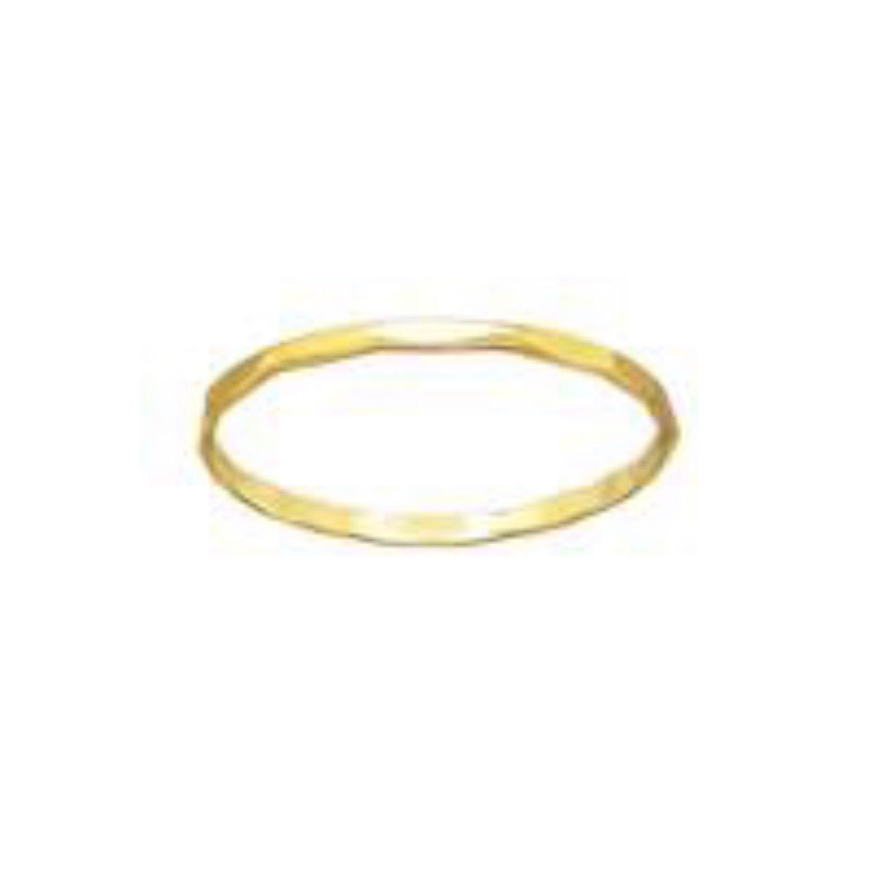 Hammered Stacking Ring