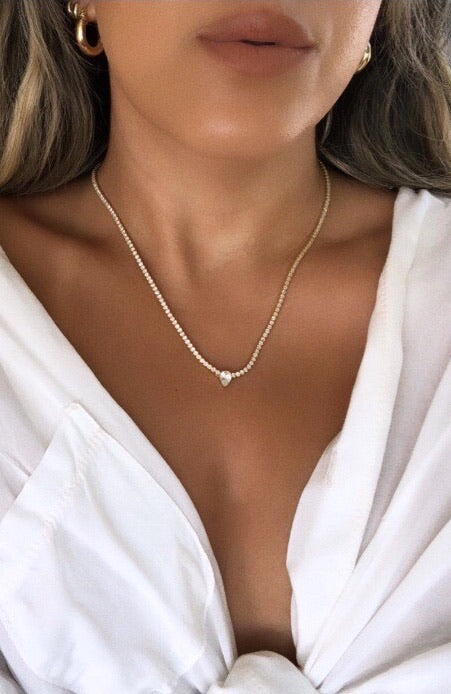 Tara Tennis Necklace