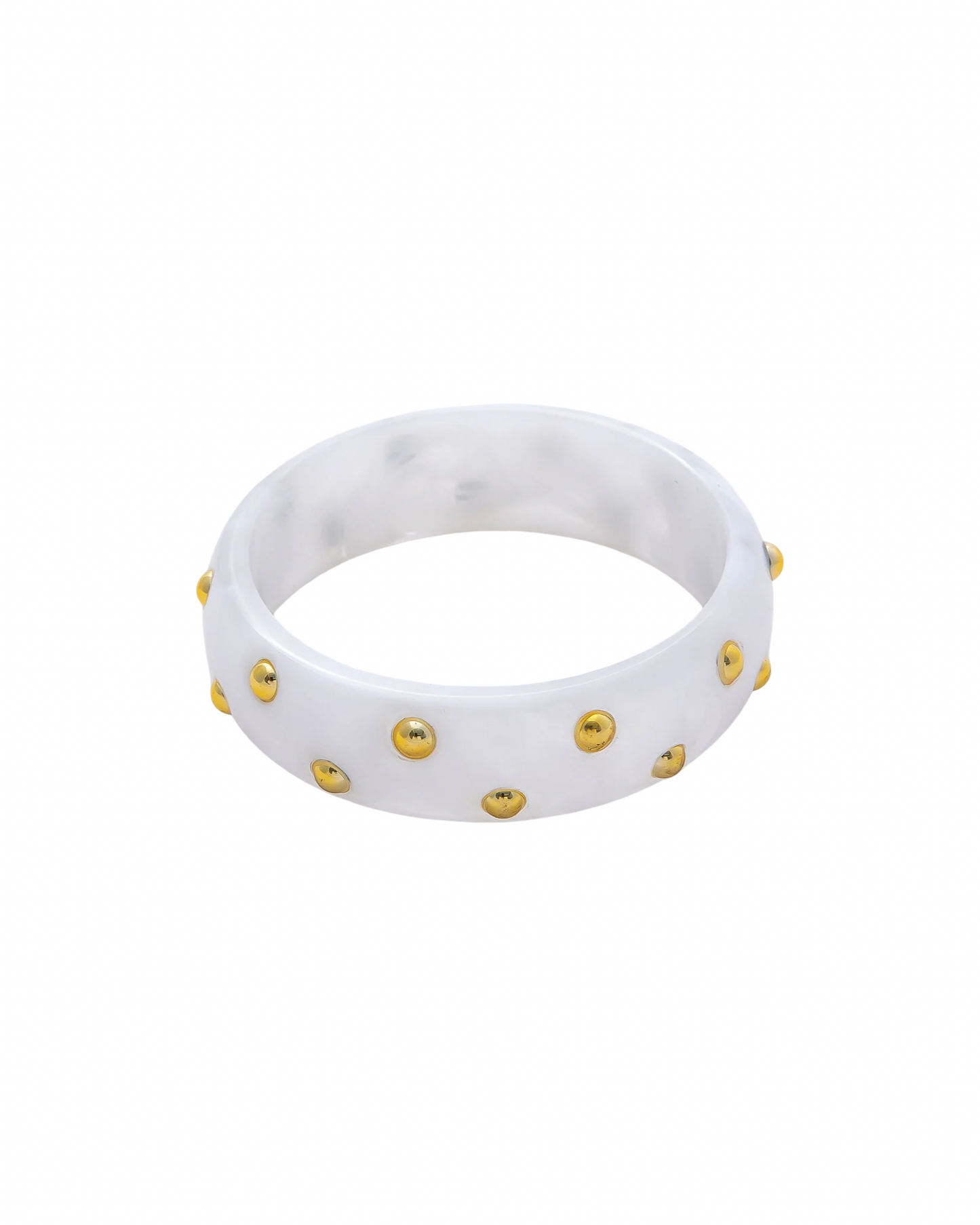 Monaco Color Pop Resin Statement Bangle | Colorful Acrylic Bracelet