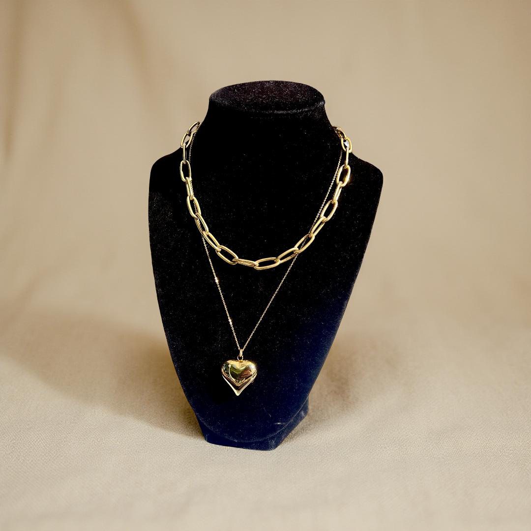 Chunky Heart Necklace