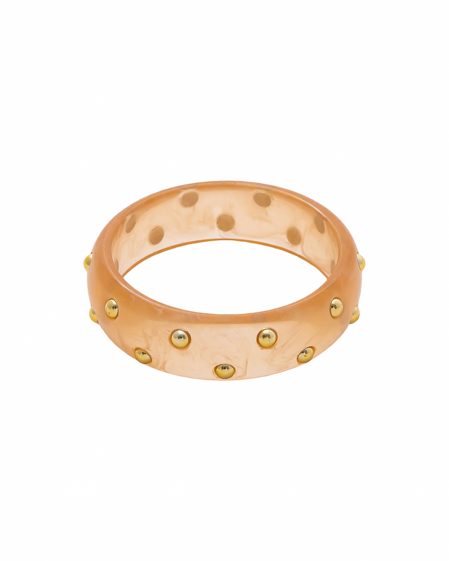 Monaco Color Pop Resin Statement Bangle | Colorful Acrylic Bracelet