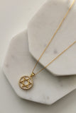 Star of David Stone Necklace