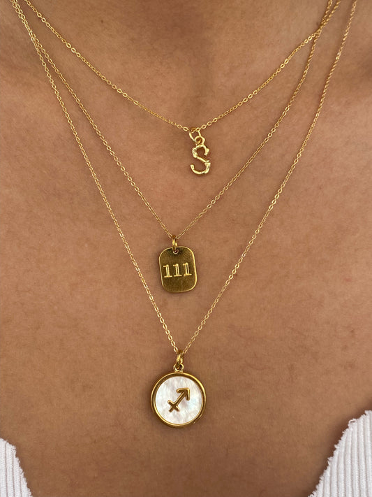 Angel Number Jewelry: A sparkling pendant with a personalized angelic number