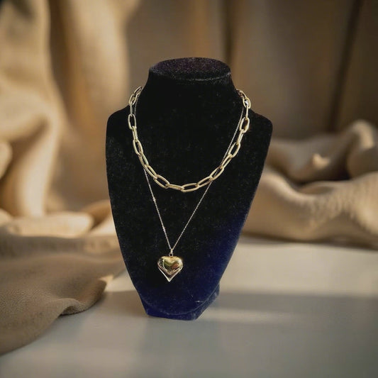 Chunky Heart Necklace