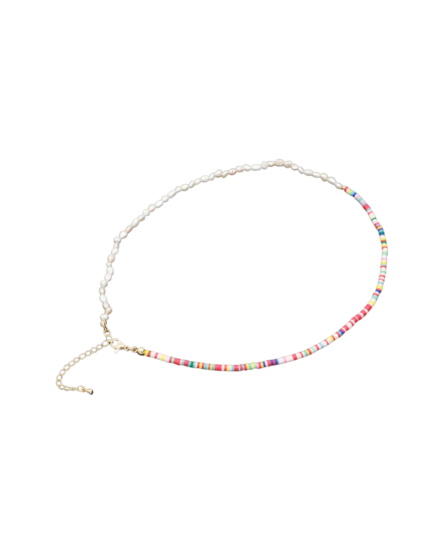 Kauai Beaded Pearl Necklace