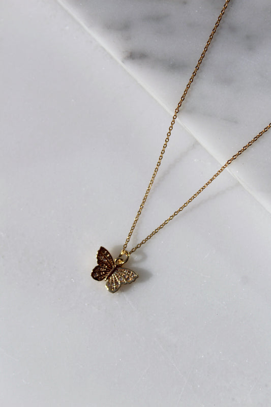 Baby Butterfly Necklace