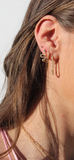 Sia Safety Pin Earrings