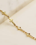 All Around Cross Chain Anklet