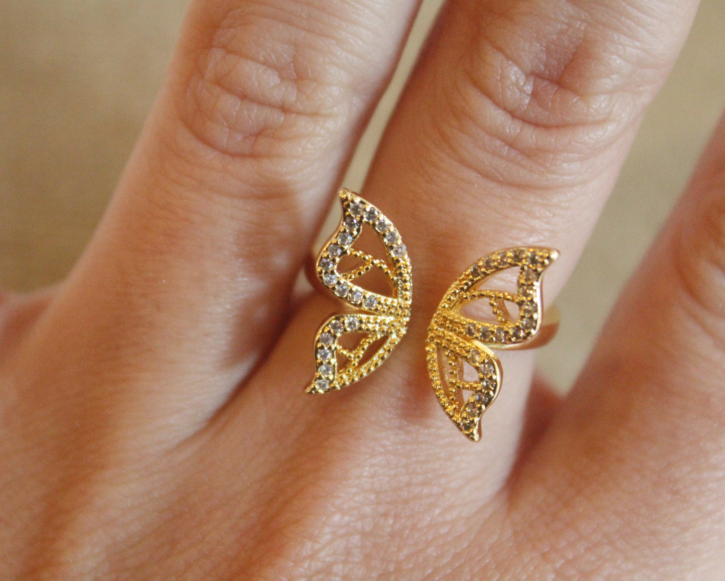 Kira Butterfly Ring