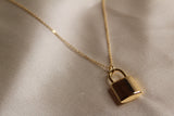 Love Lock Necklace (Gold)