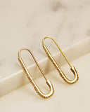 Sia Safety Pin Earrings