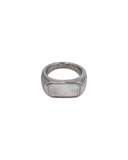 Mother of Pearl Signet Ring