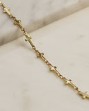 All Around Cross Chain Anklet
