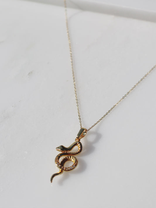 Slytherin Snake Necklace (Best Seller)