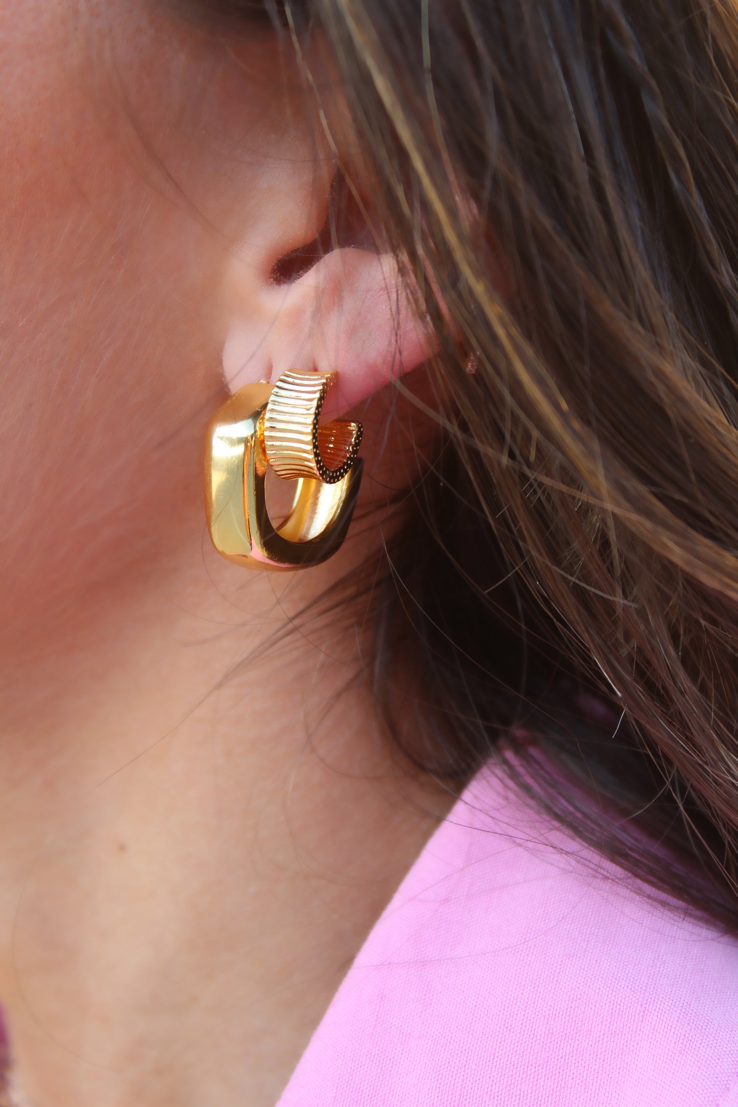 Rocky Chunk Earrings