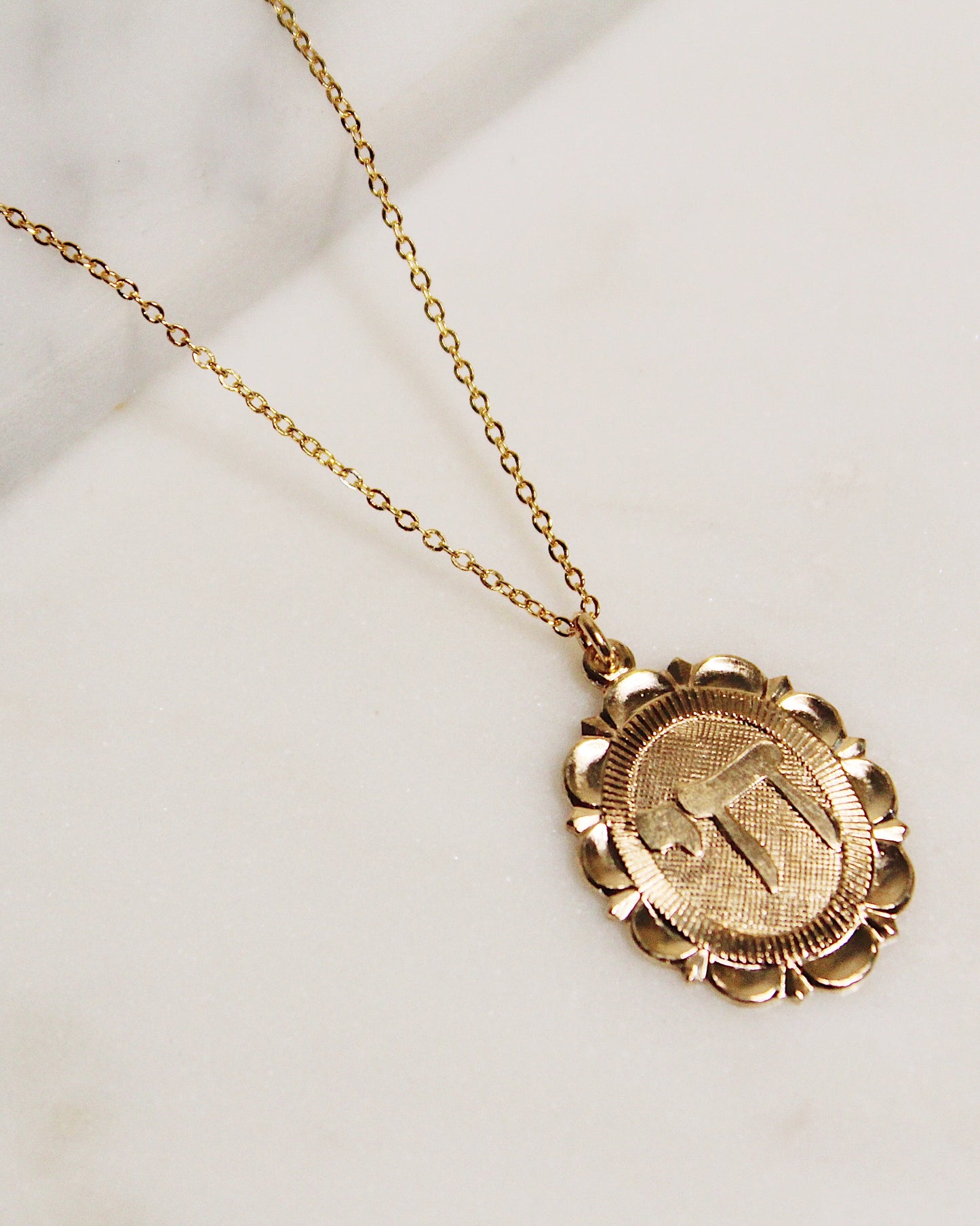 Hay (Life) Oval Necklace